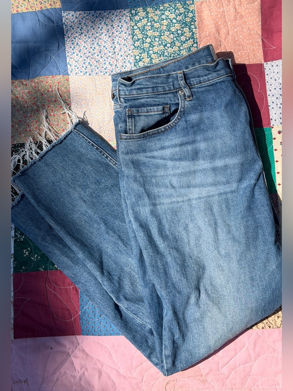 Everlane Light Blue The Cheeky Jean 33 or 14/16
